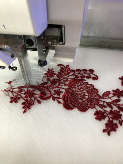 How to Machine Embroider Continuous Freestanding Lace