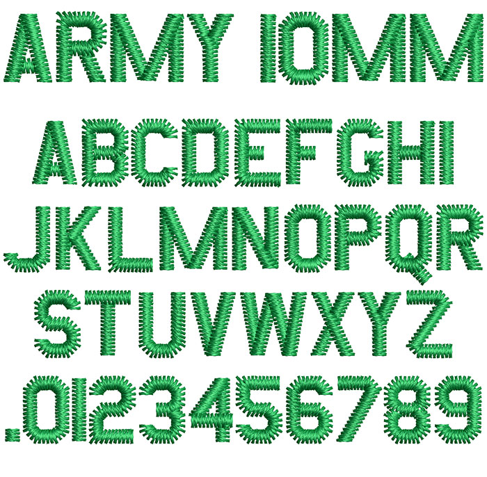 military fonty