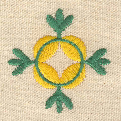 Embroidery Design: Leaf design 2.08w X 2.13h