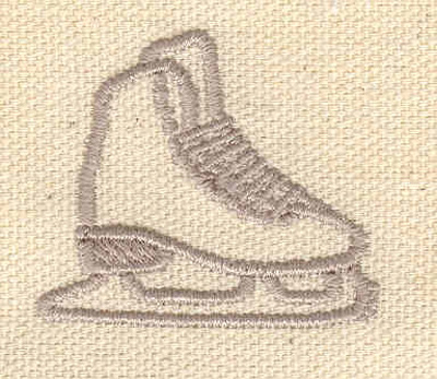 Embroidery Design: Figure Skate B 1.52w X 1.31h