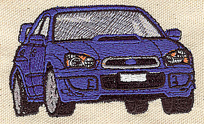 Embroidery Design: Car 3.38w X 2.00h