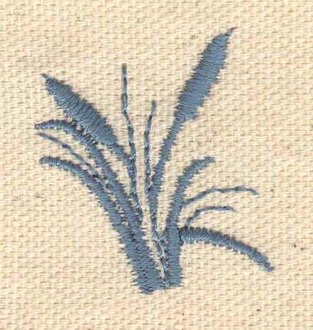 Embroidery Design: Bullrushes 1.11w X 1.25h