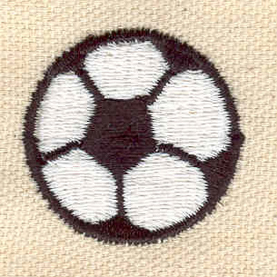 Embroidery Design: Soccer ball a 1.21w X 1.19h