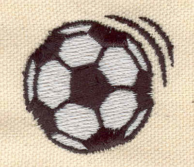 Embroidery Design: Soccer ball c 1.57w X 1.43h