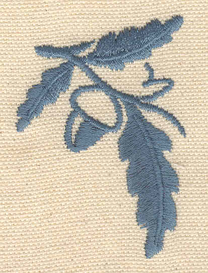 Embroidery Design: Acorn 1.69w X 2.43h