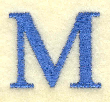 Embroidery Design: Mu small 1.22w X 1.02h