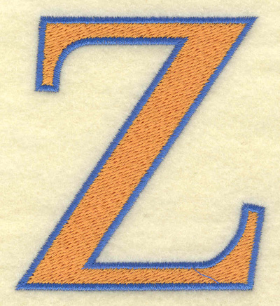 Embroidery Design: Zeta large 2.79w X 3.03h