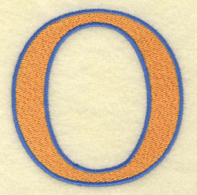 Embroidery Design: Omicron large 2.99w X 3.11h