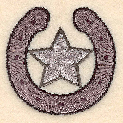 Three Horseshoes Embroidery Design