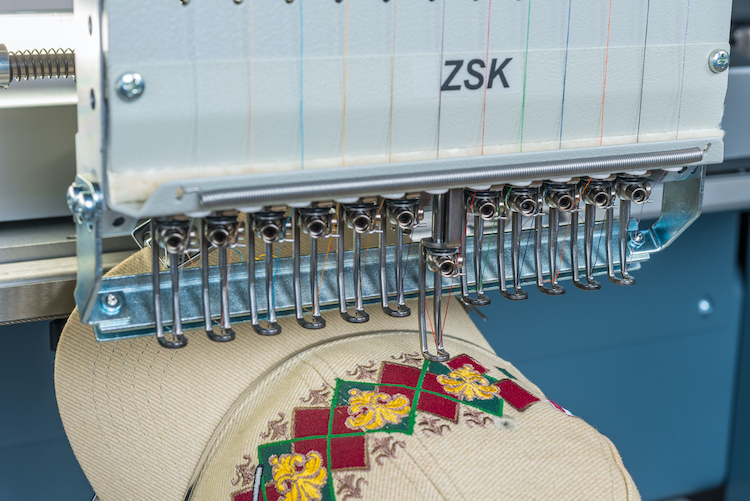 custom hat embroidery machine for sale