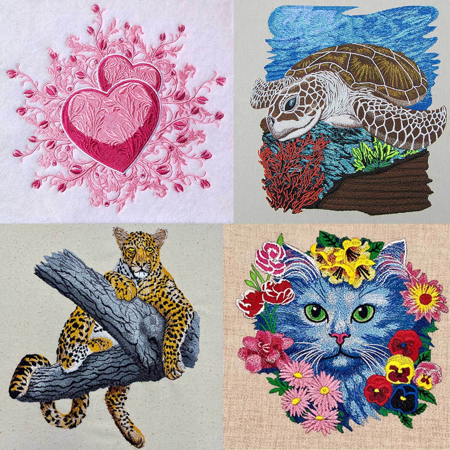 Machine Embroidery Downloads: Designs and Digitizing Services from