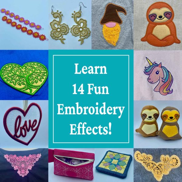 Machine Embroidery Classes Learn from Qualified Experts