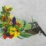 Tropical Hummingbird 4 embroidery design