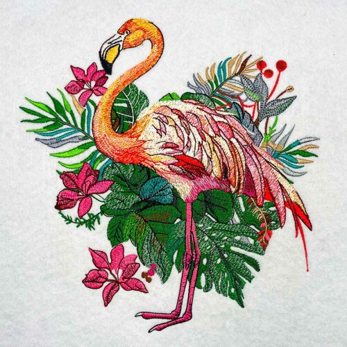 Flamingo 2 embroidery design