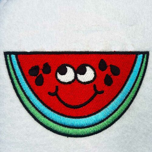 watermellon embroidery design